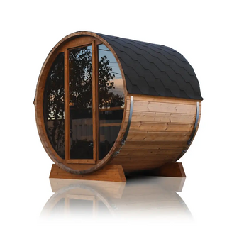 HealthHQ Solaris Outdoor Traditional Barrel Sauna