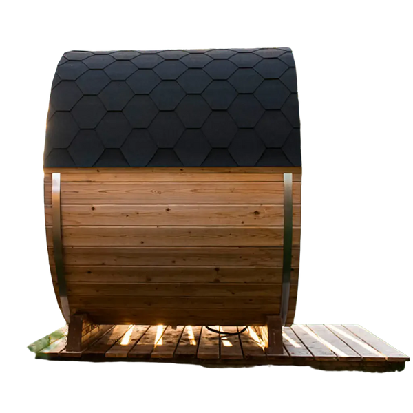 HealthHQ Solaris Outdoor Traditional Barrel Sauna
