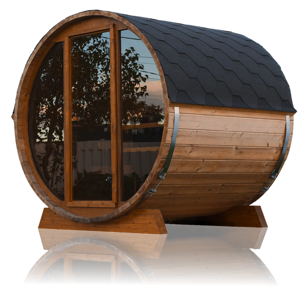 HealthHQ Solaris Outdoor Traditional Barrel Sauna