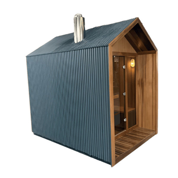 HealthHQ Avalon Outdoor Traditional Hut Cabin Sauna