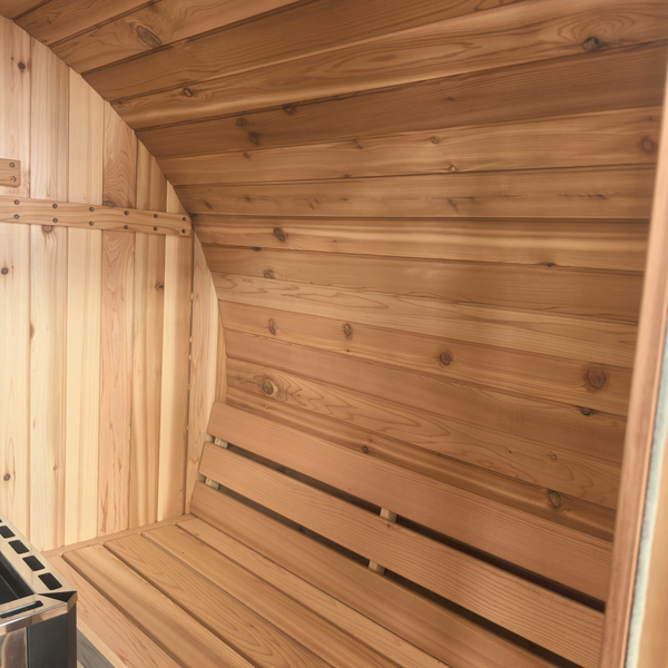 HealthHQ Solaris Outdoor Traditional Barrel Sauna