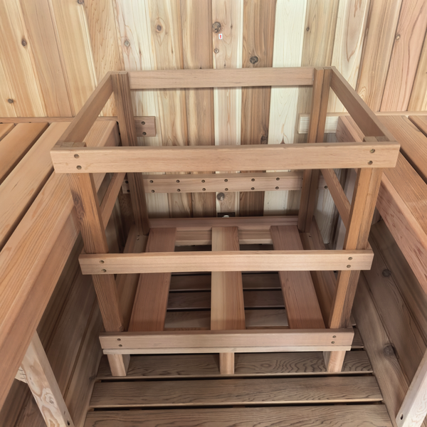 HealthHQ Solaris Outdoor Traditional Barrel Sauna
