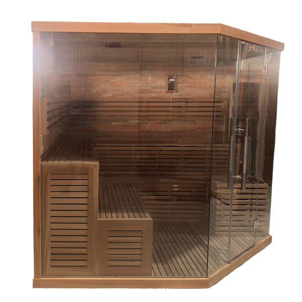 HealthHQ Horizon Plus+ Indoor Traditional Corner Sauna