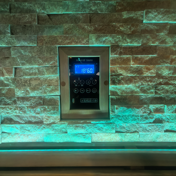 HealthHQ Horizon Plus+ Indoor Traditional Corner Sauna