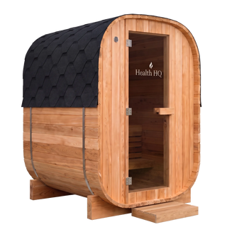 HealthHQ Satori Outdoor Traditional Mini Cabin Sauna