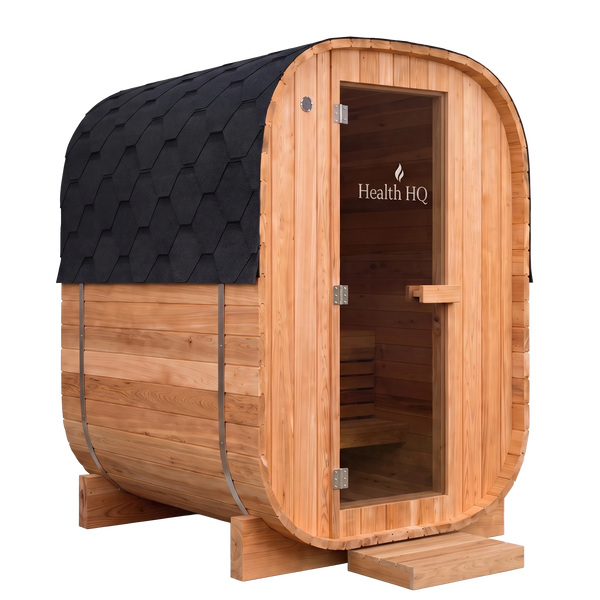 HealthHQ Satori Outdoor Traditional Mini Cabin Sauna