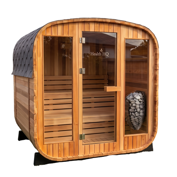 HealthHQ Sentry Outdoor Traditional Cabin Sauna