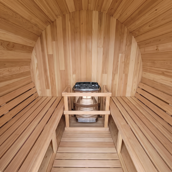 HealthHQ Solaris Outdoor Traditional Barrel Sauna