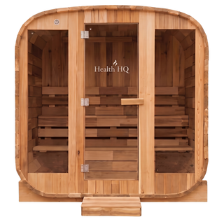 HealthHQ Sentry Outdoor Traditional Cabin Sauna