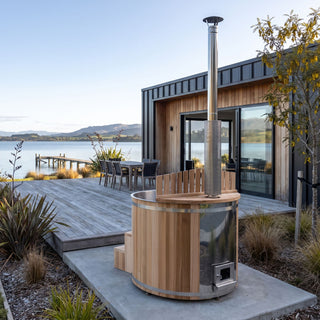 HealthHQ Tasman Wood Fired Hot Tub