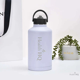 HealthHQ Premier Insulated Stainless Drink Bottle (+ 3 Lid Types) Accessories HealthHQ 
