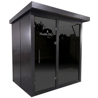 HealthHQ Aurora Mini Outdoor Traditional Cabin Sauna