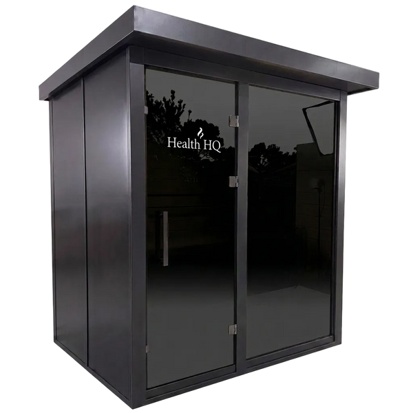 HealthHQ Aurora Mini Outdoor Traditional Cabin Sauna