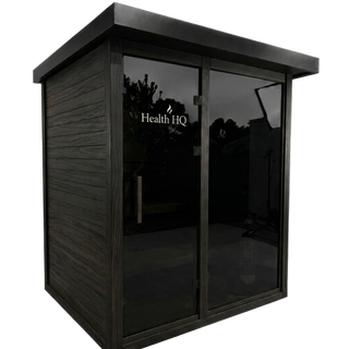 HealthHQ Aurora Mini Outdoor Traditional Cabin Sauna