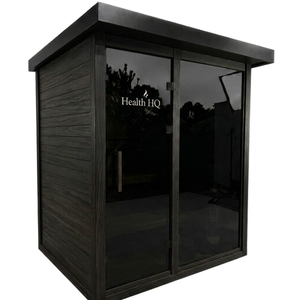 HealthHQ Aurora Mini Outdoor Traditional Cabin Sauna