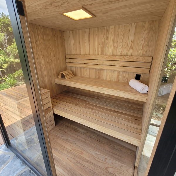HealthHQ Astralis Outdoor Traditional Cabin Sauna