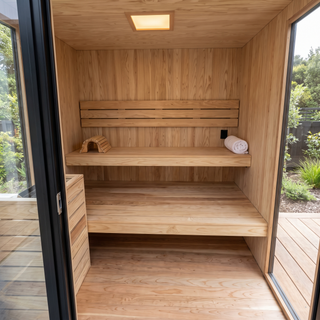 HealthHQ Astralis Outdoor Traditional Cabin Sauna