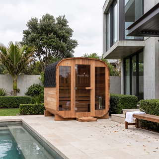 HealthHQ Sentry Outdoor Traditional Cabin Sauna
