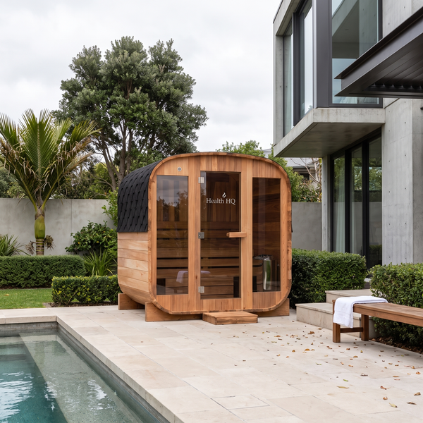 HealthHQ Sentry Outdoor Traditional Cabin Sauna