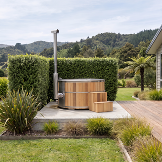 HealthHQ Torrent Wood Fired Hot Tub