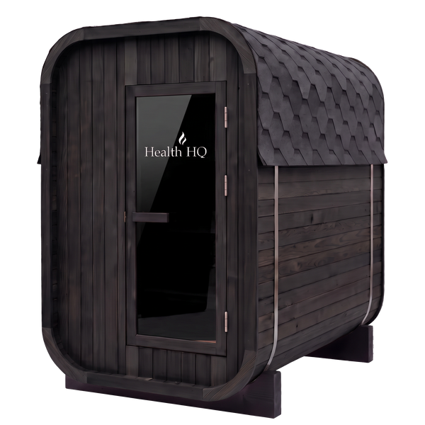 HealthHQ Satori Outdoor Traditional Mini Cabin Sauna