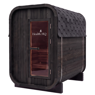 HealthHQ Satori Outdoor Traditional Mini Cabin Sauna