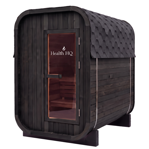 HealthHQ Satori Outdoor Traditional Mini Cabin Sauna