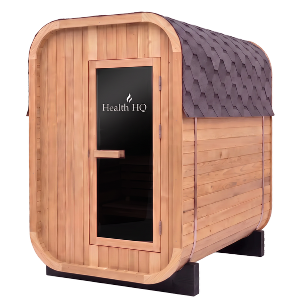 HealthHQ Satori Outdoor Traditional Mini Cabin Sauna